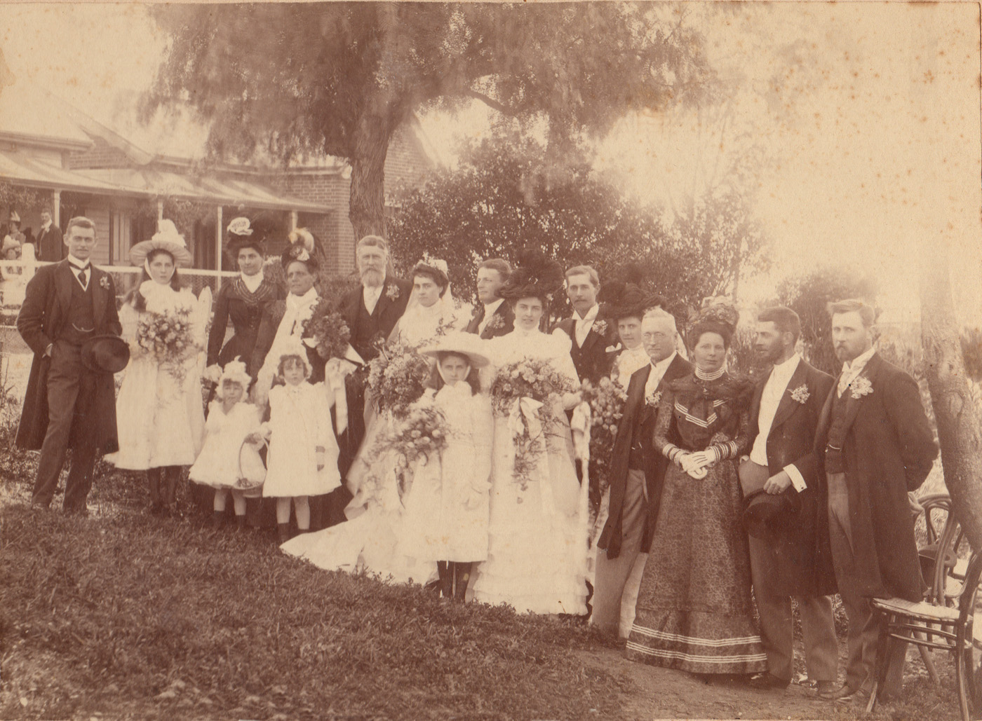 King Family Wedding 1900 at Calala House Tamworth Calala Cottage Museum
